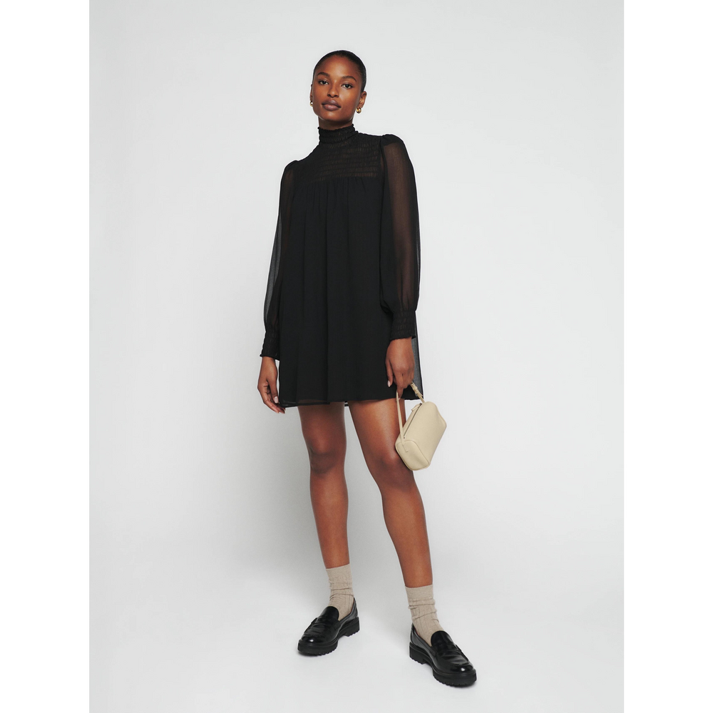 Reformation Brandi Dress in Black